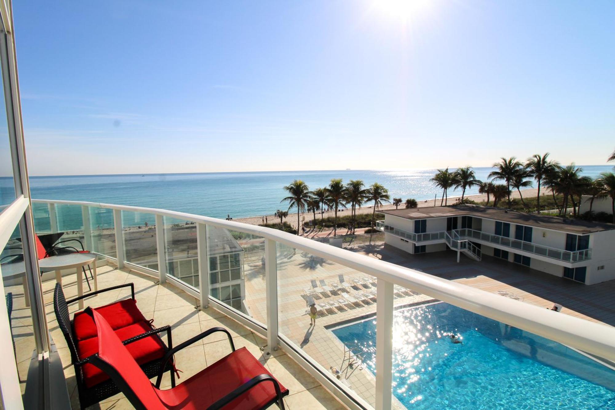 Castle M16 Oceanview Loft With Beach Access, Pool, Tennis And Free Parking! Villa Miami Beach Exterior photo